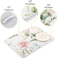 thumbnail image 4 of Coolnut Pink Flowers White Dish Drying Mat for Kitchen, 18 x 24 Inch Microfiber Absorbent Dish Drying Pad, Machine Washable Kitchen Counter Protect Mats, 4 of 7