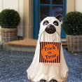 thumbnail image 2 of Ghost Dog Candy Bowl Stand, Halloween Dog Candy Bowl, Halloween Dog Candy Stand, Outdoor Halloween Candy Bowl, Halloween Candy Bowl Big Pumpkin Candy Plate - Perro Zhivalor XMWJ133-1, 2 of 4
