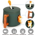 thumbnail image 3 of 3D Cute Coffee Mug, Pattern Inside14oz Cup with Opening Lids, 3 of 5