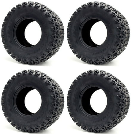 (4) Arisun 22x11-10 DOT All-Terrain Tire for Golf Carts & ATV's (4 Ply Rating)