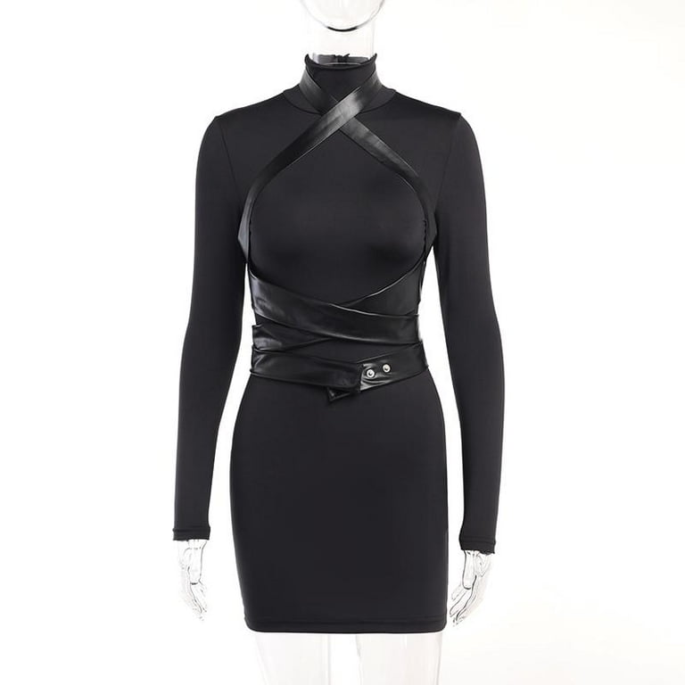 chinese dress ladies Women's Black Sophie Pinafore Dress, Size 6 by Never Fully Dressed main image 0