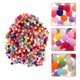 thumbnail image 4 of FELTECHELECTR 1 bolsa de bolas de pompones decorativas para manualidades, pompones, manualidades, bolas de pompones, 4 of 5