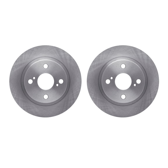 Dynamic Friction Company Rear Brake Rotors 6002-76035