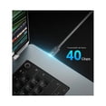 thumbnail image 3 of Cable USB-C Thunderbolt 4 Pasivo SABRENT 40Gbps 5A 20V (1Mt), 3 of 7