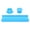 Sky Blue, variant on Rupoun Round Cake Pop Mold Set with Tray, PP Baking Cutter and Pusher for Home Kitchen, Birthday Parties, Wedding Desserts, Sky Blue (11.8 inches / 30 cm)