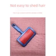 thumbnail image 4 of Cojín de felpa para coche sin respaldo, cojín de asiento de tres piezas, corto de lana, imitación de piel de conejo, grueso, cálido, de una sola pieza, pequeño cojín cuadrado, 4 of 4