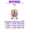 thumbnail image 5 of Happy New Year 2026 Cavalier King Charles Spaniel Santa Gnome Holiday Party Snow Travel Luggage Cover Dog Lover Gifts Suitcase Dust Protective Decor - 13019, 5 of 5
