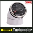 thumbnail image 2 of 52mm Pointer Tachometer 0-3000/ 4000 RPM With LCD Hour Meter For Car Boat Yacht Waterproof Tachometer Gauge With Red Backlight ,Easy to Calibrate, 2 of 7