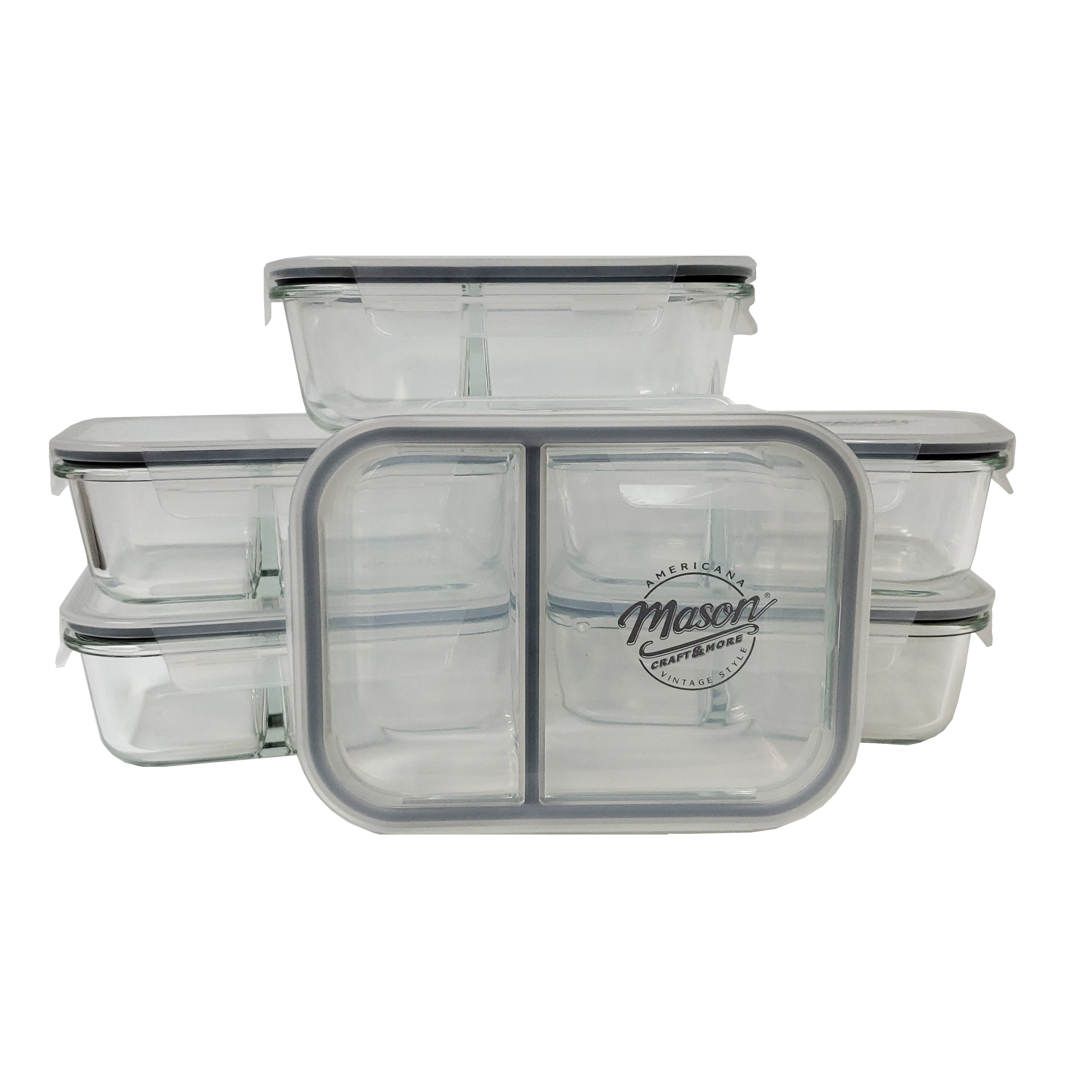 Mason Craft and More 24 oz. Food Storage Container - Set of 3 - 20339932