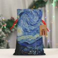 thumbnail image 5 of Pofeuu The Starry Night Print Burlap Bags with Drawstrings Drawstring Gift Bags Pouch Bag for Thankgiving Birthday Party Gift Wrapping Treats and Party Favors-Small, 5 of 9
