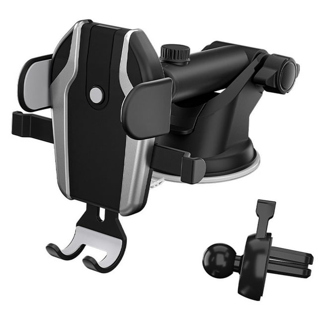 Useful Car Bracket GPS Holder Accessories Universal Mount Vehicle Mounts Car Phone Holder. Air Vent Mount Suction cup bracket GREY
