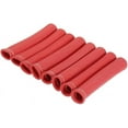 thumbnail image 2 of Spark Plug Wire Heat Shield Spark Plug Wire Heat Sleeve Spark Plug Wire Heat Shield Spark Plug Cover Wire 2500 Degree High Temp Heat Tape Protection 8-Pack (Red), 2 of 13