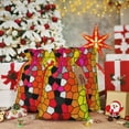 thumbnail image 5 of Fuzoiu Colorful Tie Dye Stained Glass 1 Print Christmas Gift Bag,Burlap Gift Bag with Drawstring Closure & Hang Tag,Perfect for Holidays, Birthdays, and Special Occasions-Small, 5 of 6