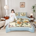 thumbnail image 4 of Feelyou Cartoon Bird Floral Queen Comforter Set, Fashion Bedding Comforter Set, 3pcs, 4 of 8