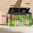 thumbnail image 2 of Acekid 3-in-3 Aquarium Fish Tank Starter Kit with Filter, Mini Desktop Tank for Home/Office, 2 of 7