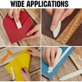 thumbnail image 5 of 2 Sets Bone Folder Paper Creaser Set Folding Scoring Burnishing Crafting Scrapbooking Origami Tools with 2pcs Scrapper for DIY Bookbinding Paper Leather Crafts Quilting Office Supplies for DIY, 5 of 6