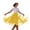 Yellow, variant on Tutu Underskirts for Women 50s Petticoat Skirt Rockabilly Dress Knee Underskirt for Dresses Puffy Skirt Black L