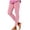 Pink, variant on Miaoju Tummy Control Leggings for Women Cancer Awareness Printed Pants 4 Way Stretch Full Length Athletic Pants