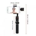 thumbnail image 2 of Fugacal Gimbal Stabilizer, Camera Stabilizer, Lightweight Handheld Gimbal With Flash Stabilizer Holder For Smartphones Action Cameras, 2 of 8