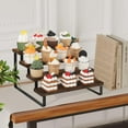 thumbnail image 6 of Wooden Display Riser Stand, Tiered Perfume and Cologne Organizer Stand, 4 Tier Spice Rack Organizer, 6 of 9