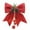 Red, variant on Bows for Christmas Tree Christmas Bow With Pines Nut Bowknot Ornament Christmas Tree Wreath Bows Handmade Glitter Bows Decorative Xmas Ornament