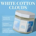 thumbnail image 5 of Scentworx 14.5 oz White Cotton Clouds 3-Wick Jar Candle, 5 of 6