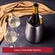 thumbnail image 2 of Enfriador de Vino Vacu Vin Elegant de Acero Inoxidable con Funda Refrigerante, 2 of 6