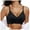 Black, variant on Sopiago Womens Comfortable Wireless Bras Push Up Seamless Bralettes Soft V Neck Brassiere Scalloped Full Coverage Everyday Bra Pink,XL