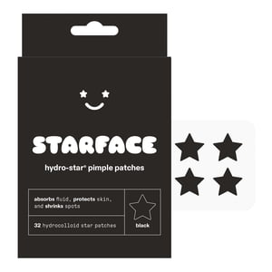 Starface Hydro-Star Black Pimple Patches, 32 Count