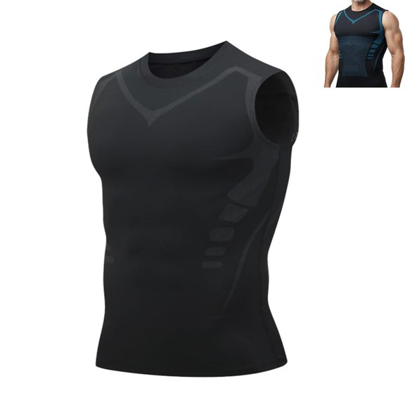 Compression Shirt for Men – Men’s Waist‑Shaping Vest, Compression Tank Top for Working Out, Running & Daily Wear