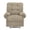 Camel, variant on HSUNNS Recliner Chair, Overstuffed Armchair with Padded Footrest, Manual Reclining Lounge Chair for Living Room, Home Theater, Soft Fabric Ergonomic Reading Chair, Grey