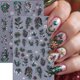 thumbnail image 1 of Pegatinas para uñas BMKKOT 5D de Navidad con acebo, 2 hojas, 1 of 7