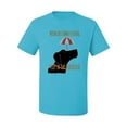 thumbnail image 2 of When Life Brings A Storm Play In The Puddles Cute Dog Umbrella Dog Lover Men's Graphic T-Shirt, Light Turquoise, 4XL, 2 of 3