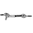 thumbnail image 2 of National Hardware Steel 2 In. Safety Gate Hook & Eye Bolt N170-738, 2 of 4
