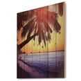 thumbnail image 1 of Design Art - Beach with Silhouettes of Palms, 1 of 5