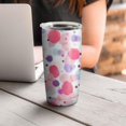 thumbnail image 2 of Leopard Print 20oz Coffee Tavel Tumblers, Stainless Steel Mobile Tumbler, Vacuum Insulated Coffee Mug with Lid, Spill-Proof Travel Cup for Hot & Cold Drinks, 2 of 6