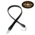 thumbnail image 5 of "Pack of 50 Tarp Straps, 21"" Long Natural Rubber Bungee Cord Tie-Downs Ideal for Securing Tarps, Canvases, Cargo in Cold Climates. Trailer Tiedowns w/ Metal S Hooks, by DC Cargo Mall.", 5 of 7
