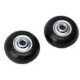 thumbnail image 4 of Ruedas giratorias para maleta, repuesto de ruedas giratorias de goma silenciosas, kits de reparación de rodamientos, 40mm X 18mm, 2 uds., 4 of 5