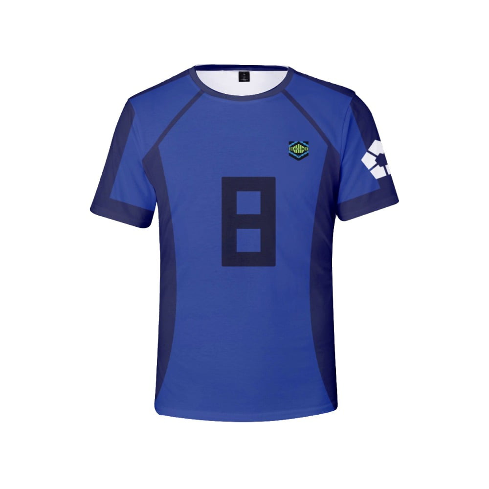 BLUE LOCK Isagi Cosplay Merch T-shirt Men/Women Tshirt Tee