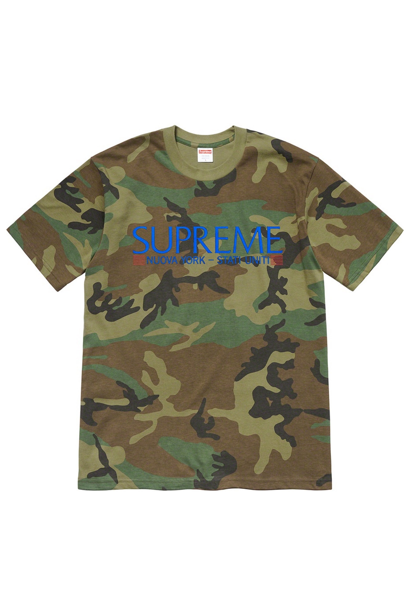 supreme camo tee