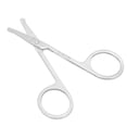 thumbnail image 4 of Stainless Steel Round Nose Nose Hair Scissors, Curved And Rounded Facial Hair Scissors, Round Nose Hair Scissors Eyebrow Scissors, Beauty Scissors For Nose Eyebrows Eyelashes Men, 4 of 8