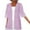 Purple, variant on Abomasnow Summer Cardigans for Women Cotton Short Sleeve Cardigan Open Front Shawls Casual Lightweight Beach Cover Ups