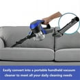thumbnail image 6 of MOOSOO Cordless Vacuum with Large LED display, 45 mins max runtime, Stick Vacuum for Home Hard Floor Pet Hair, Blue & Black, 6 of 7