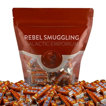 Pez Candy Refill, Orange Pez Candy Bulk 2LB Bag of Orange Pez Refill Rolls by Inspired Candy