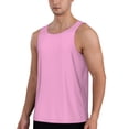 thumbnail image 2 of Gaeub Rose Red Men's Athletic Tank Top, Workout Sleeveless Shirts, Running Tank Tops for Gym, Running, Training - Medium, 2 of 9