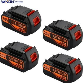 Powerextra 3.7Ah 18V HPB18 Battery for Black and Decker Cordless Tools +  Battery Charger BDFC240 for 9.6V 14.4V 18V 24V NiCd&NiMh Battery HPB24  244760-00 A1718 FS180BX 