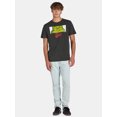 thumbnail image 2 of Dr. Seuss Men's and Big Men's Grinch Eyes Graphic Tee, Sizes S-3XL, 2 of 3