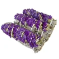 thumbnail image 1 of Sahumerio de Salvia Blanca con Flor de Sinuata Morada 10 cm – Pack de 3 Piezas | Fragancia Floral y Tradicional para Ambientes Inspiradores, 1 of 3