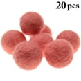 thumbnail image 2 of 20PCS 1.18in Christmas Felt Ball Mini Multipurpose Pom Pom Ball DIY Craft Ball, 2 of 9