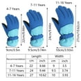 thumbnail image 2 of Winter Gloves for Boys Kid Winter Warm Waterproof Windproof Warm Snow Gloves for Child Ski Gloves 7-11 Years, 2 of 8